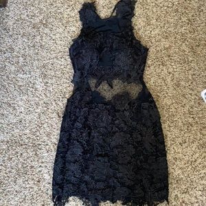 Black Mini Party Dress